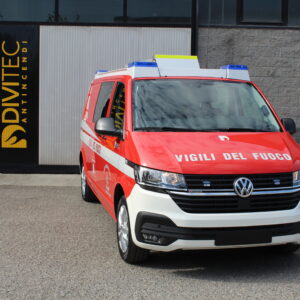 Volkswagen Transporter polisoccorso 2 slitte estraibili