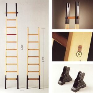 Scala all’italiana in legno