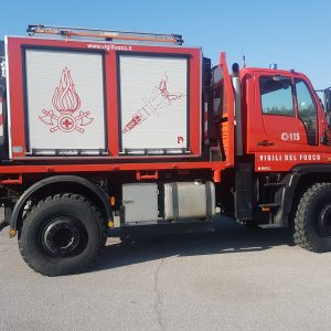 Polisoccorso unimog super fiamma